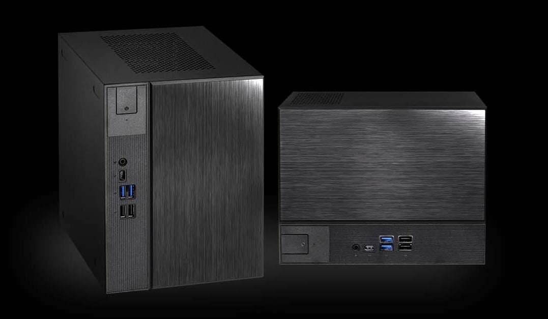 ASRock DESKMEET X300 Mini PC Barebone System AMD X300 DisplayPort 